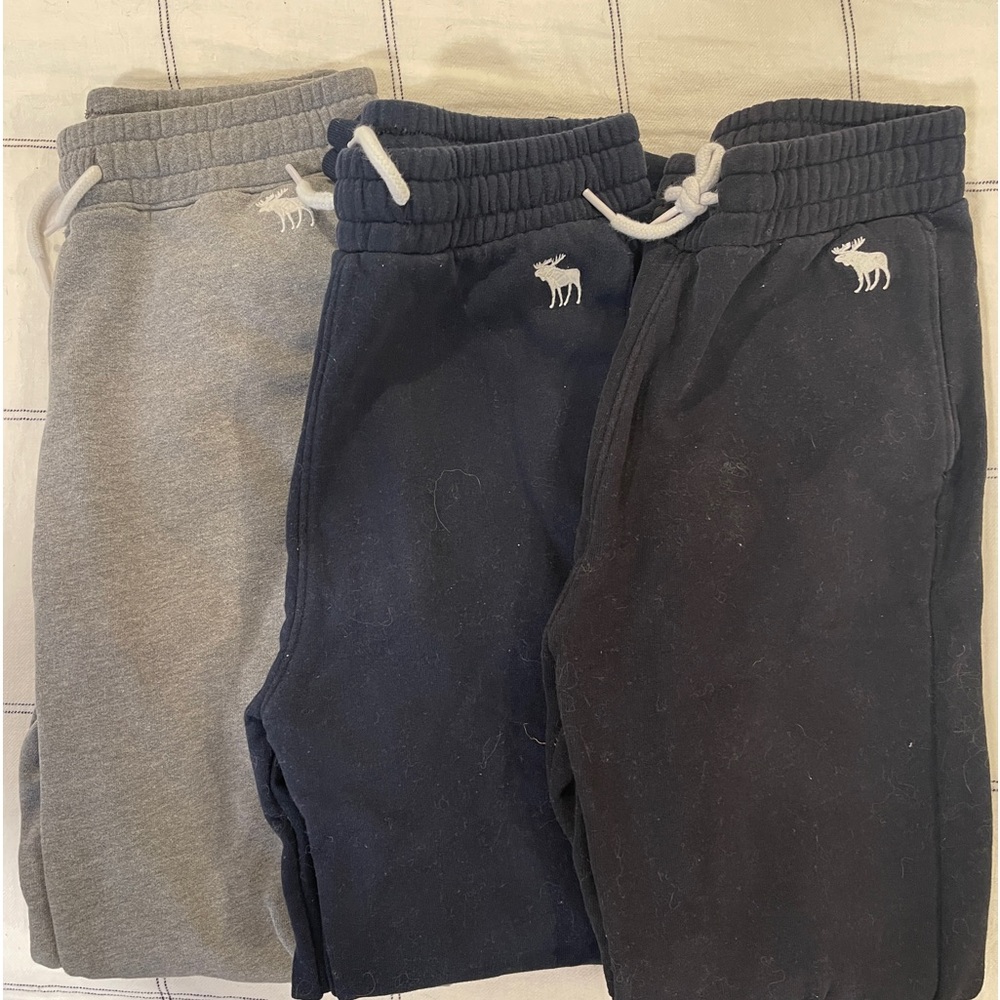 Abercrombie kids sweatpants size 11-12
